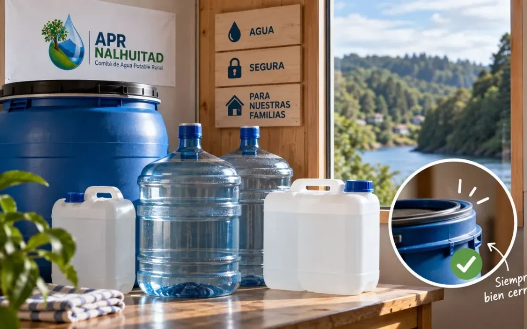 Cómo almacenar agua potable de forma segura ante una interrupción